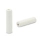 DQ Greek Ceramic Tube bead 20x5mm White