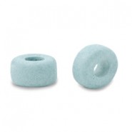 DQ Greek Ceramic beads 7mm Haze Blue