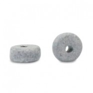 DQ Greek Ceramic beads 6mm White