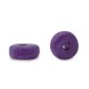 Abalorios de cerámica DQ Griegos 6mm - Púrpura