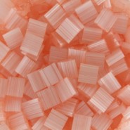 Miyuki tila 5x5mm beads - Silk pale coral TL-2556