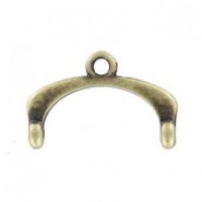 Cymbal ™ DQ metal ending Fres Ii for Delica 11/0 beads - Antique bronze