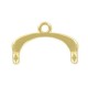 Cymbal ™ DQ metal ending Fres Ii for Delica 11/0 beads - Gold