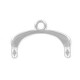 Cymbal ™ DQ metal ending Fres Ii for Delica 11/0 beads - Antique silver