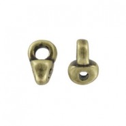 Cymbal ™ DQ metal ending Remata for Superduo beads - Antique bronze