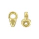 Cymbal ™ DQ metal ending Remata for Superduo beads - Gold