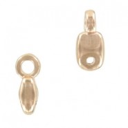 Cymbal ™ DQ metal ending Vourkoti for Superduo beads - Rose gold