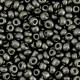 Seed beads 8/0 (3mm) Metallic anthracite