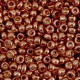 Seed beads 8/0 (3mm) Metallic shine rosegold