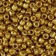 Seed beads 8/0 (3mm) Metallic shine gold