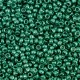 Seed beads 11/0 (2mm) Metallic shine ocean green