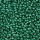 Rocalla cristal 11/0 (2mm) - Verde océano metálico brillante