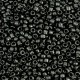 Rocalla cristal 11/0 (2mm) - Antracita oscuro metálico