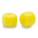 Rondelle Glass beads 8mm Yellow