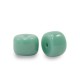 Rondelle Glass beads 6mm Malachite green