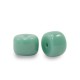 Rondellen 6mm glaskralen Malachite green