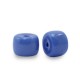 Rondelle Glass beads 6mm Princess blue