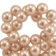 Top quality glasparels 8mm Cream peach