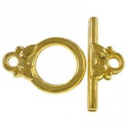 Metal Toggle clasp 10x14mm - Gold